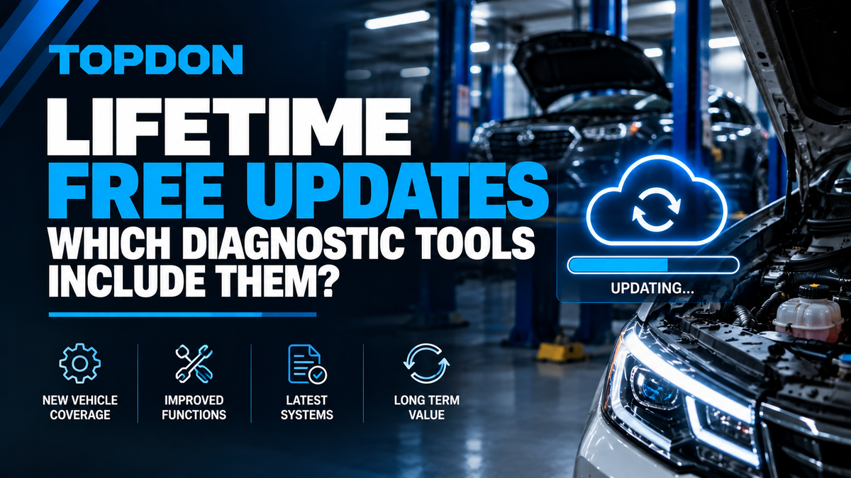TOPDON Lifetime Free Updates: Which Diagnostic Tools Include Them?