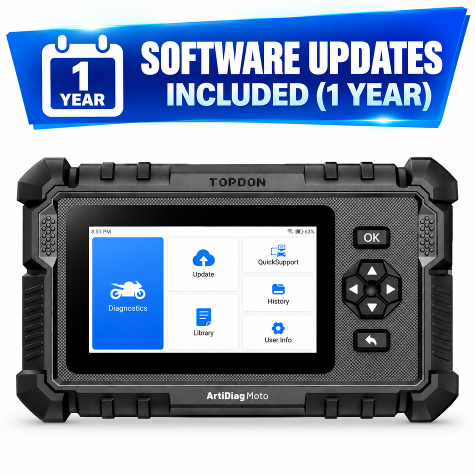 Topdon Artidiag Moto Motorcycle Diagnostic Scan Tool