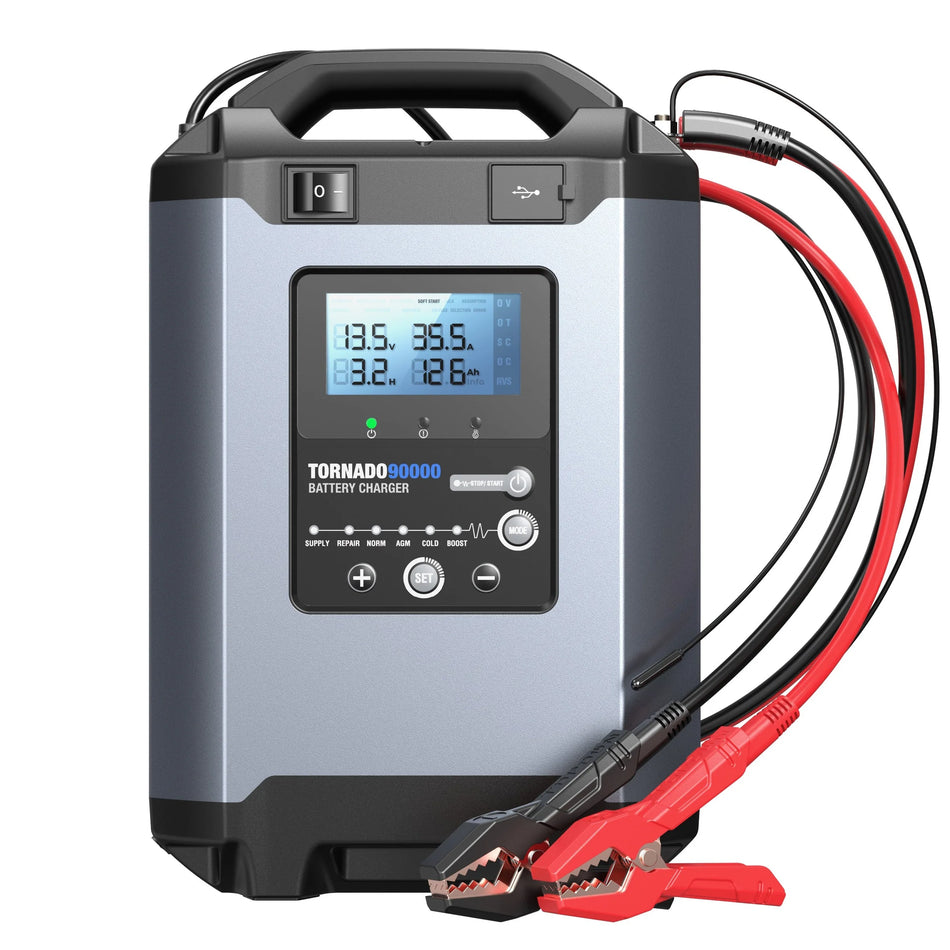 TOPDON Tornado 90000 Smart Charger and Stable Power Supply For ECU Programming