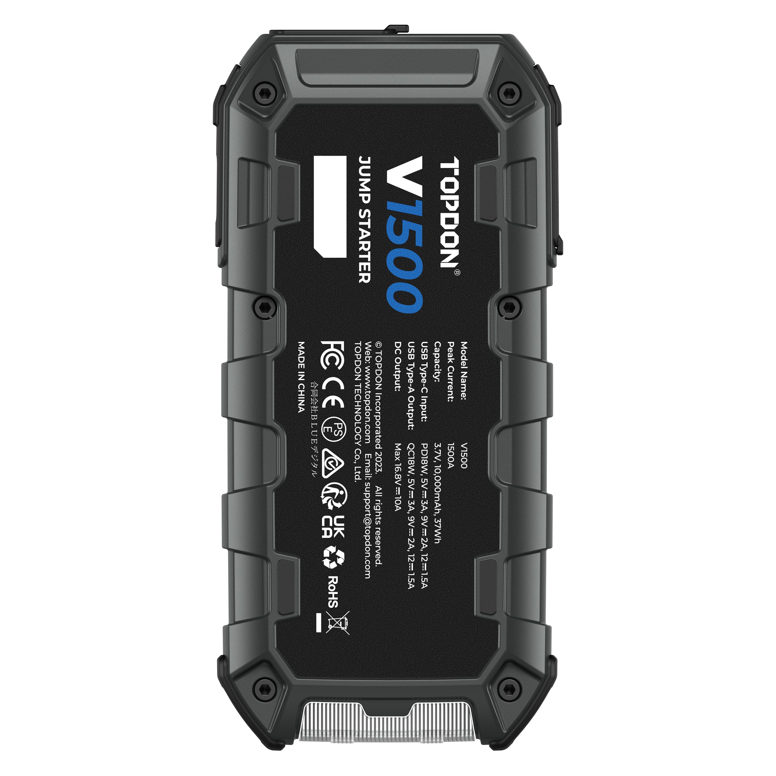 TOPDON V1500 12V 1500A Jump Pack Battery Booster Car Jump Starters