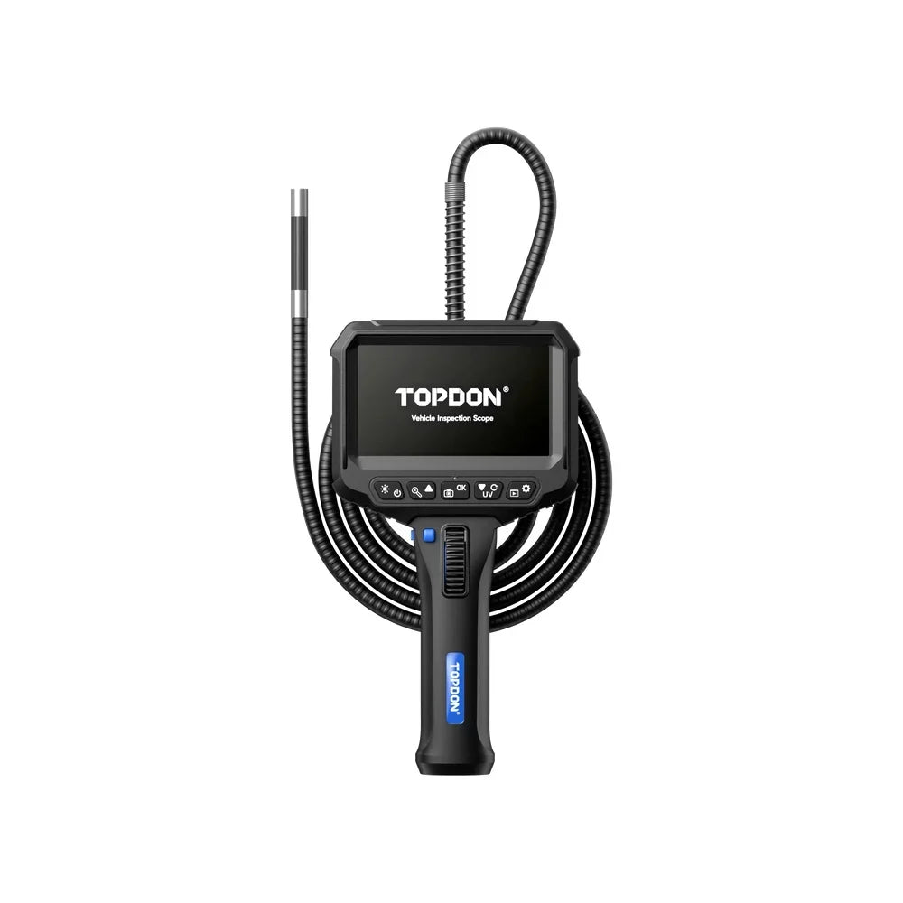 White Smoke TOPDON VIS002 UV Articulating Inspection Camera & UV Borescope Inspection Cameras