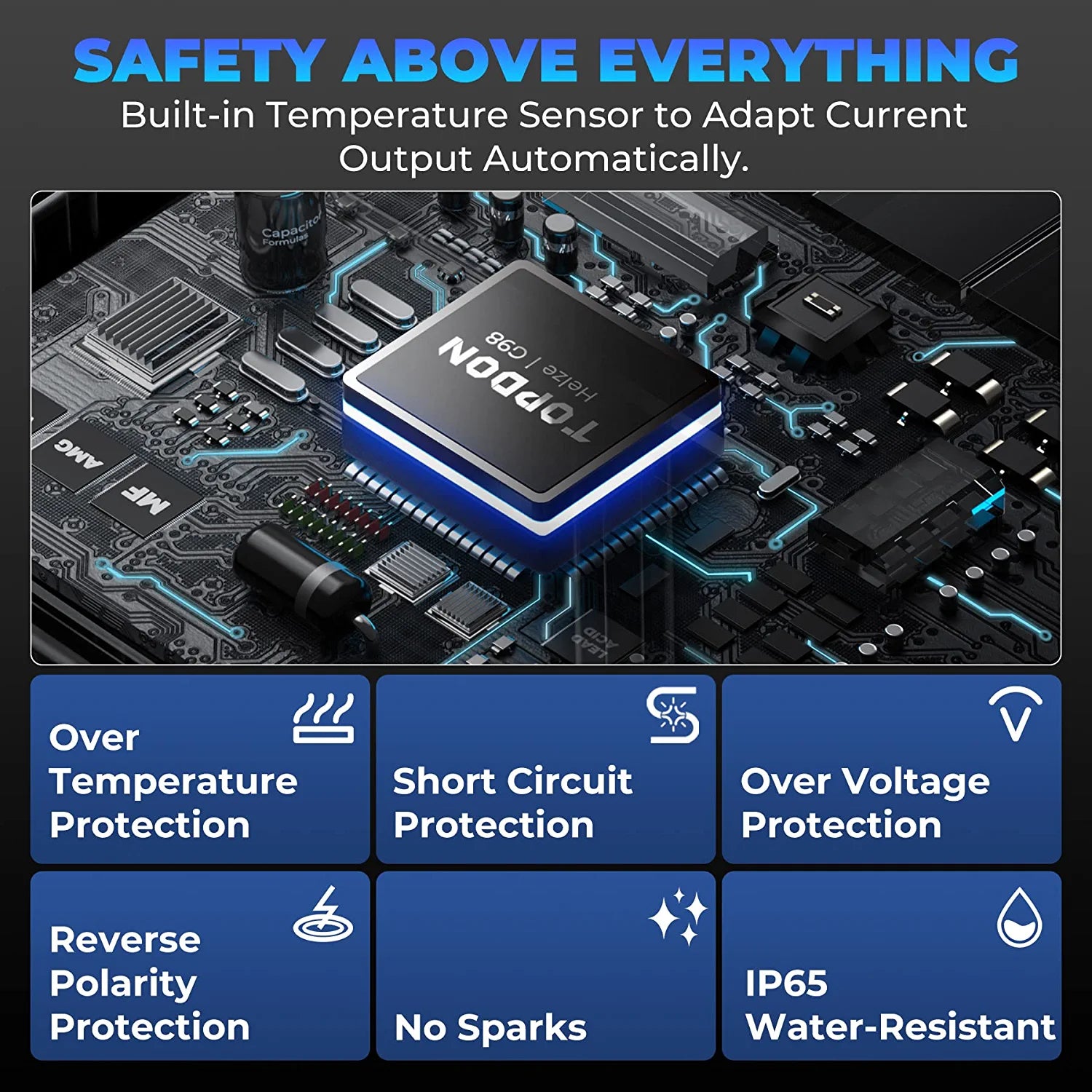 TOPDON TB6000Pro battery charger