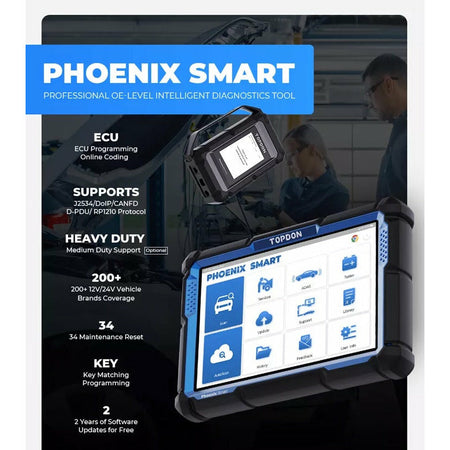 TOPDON Phoenix Smart 12v/24v