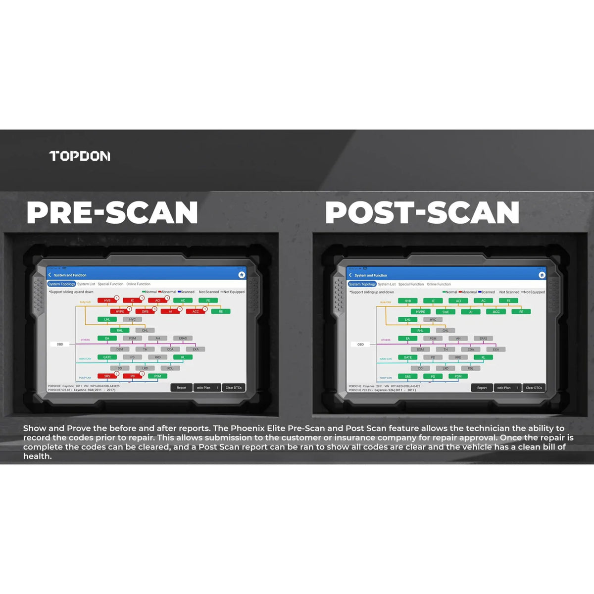 Topdon Phoenix Elite Professional Diagnostic Scan Tool