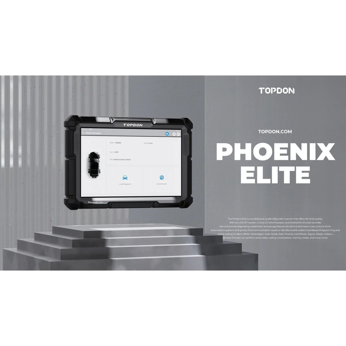 Topdon Phoenix Elite Professional Diagnostic Scan Tool