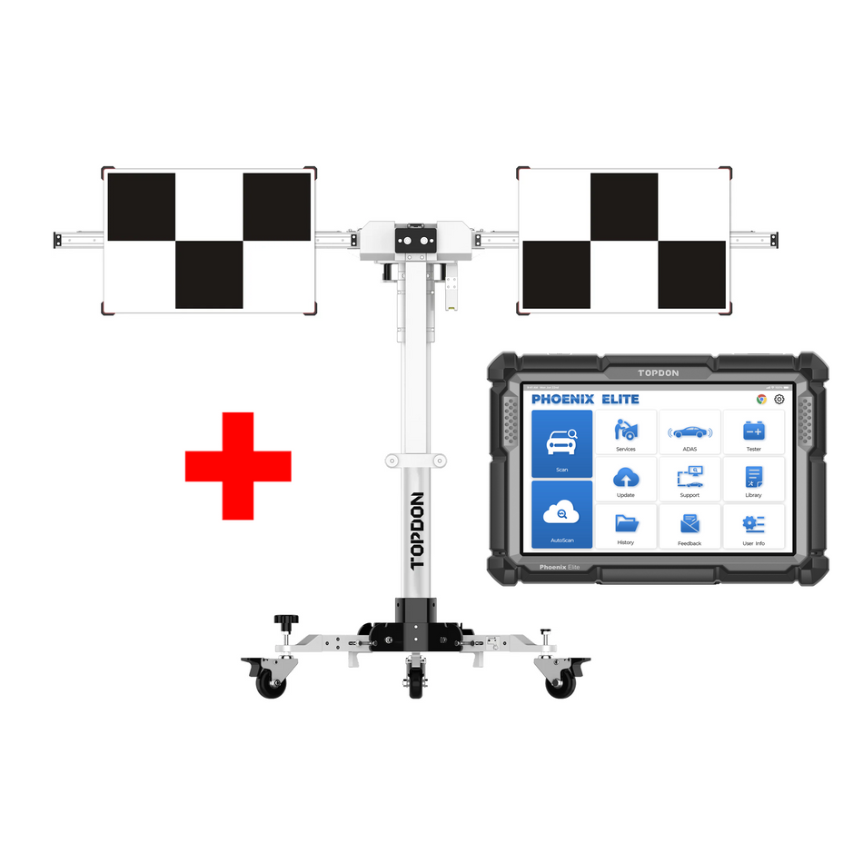 TOPDON Phoenix PX1000 ADAS Mobile Calibration Frame & Phoenix Elite